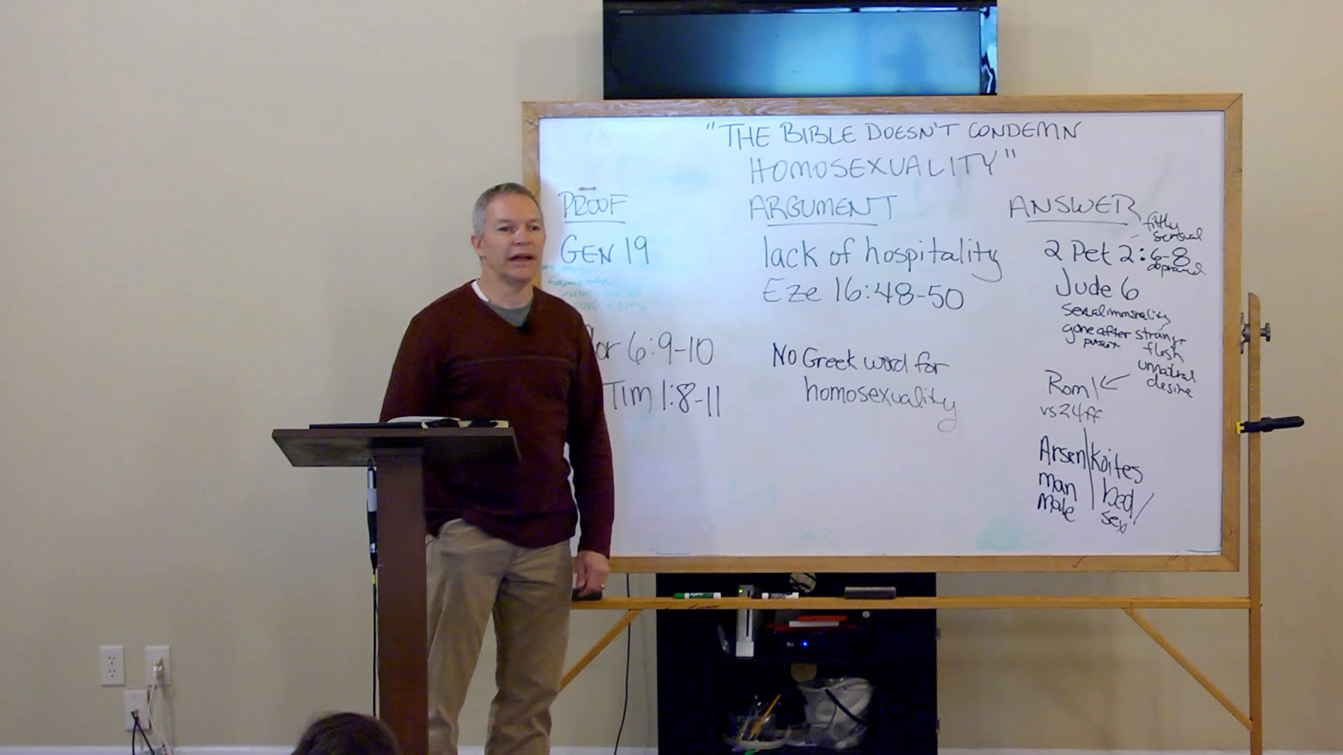 Featured image for “Todd Clippard – You have heard that it has been said… (Discussion Class 2)”